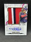 New Listing2022 Topps Inception Juan Soto Jumbo Patch Autograph /125 Auto 3-Color Patch