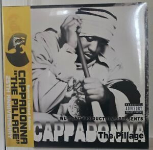 CAPPADONNA THE PILLAGE VINYL NEW! LIMITED CLEAR BLACK SWIRL LP! RZA WU TANG CLAN