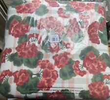 Plow & Hearth Forest Hydrangeas Polyester Chair Pad With Ties 20”×21”x 3”