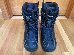 Salomon Malamute Snowboard Boots Black Mens Size 8.5