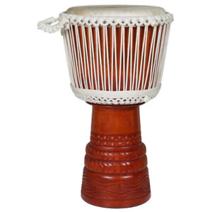 Ivory Elite Professional Djembe Drum 10x20 with Bag & Lessons