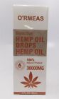 O'RMEAS Bioactive Hemp Oil Drops 30000mg 100% Natural Product 1oz (Exp:09/27/24)