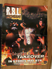Original Promo Poster RBL POSSE Hostile Takeover 2001 Signed Black C Bay Hip Hop