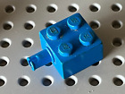 LEGO SPACE Blue Brick 2 x 2 with Pin and No Axle Hole 4730 / Set 6985 6973 6926