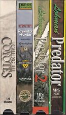 VHS Hunting Lot of 4 - Predator Challenge 1 + 2 / Calling All Coyotes/ Hunter