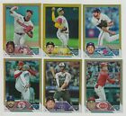 New Listing2023 Topps Series One Gold Parallel 6 Card Lot! Snell Perez + More!