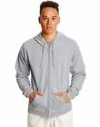 Hanes Full Zip Hoodie Sweatshirt Mens ComfortBlend EcoSmart Hood Pockets S-3XL