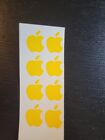 Set of 8 Apple Logo Overlay Vinyl Decals - For iPhone Windows Laptops Mugs