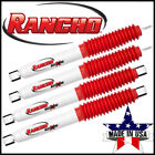 Rancho Front & Rear Suspension Shocks Set 01-10 Silverado Sierra 2500HD 0