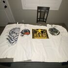 Metal Mulisha T-Shirt Lot New With Defects Read Description! As Is White Shirts