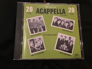 Best Of ACAPELLA - CD - Volume 2- Relic Records- Ex++