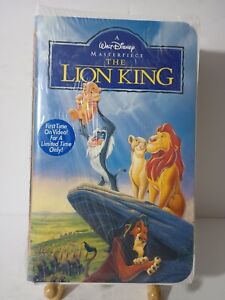 1995 Disney The Lion King Masterpiece Collection 1st Time On VHS  NEW SEALED