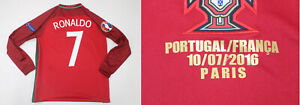 portugal 2016 jersey final eurocup shirt ronaldo long sleeve