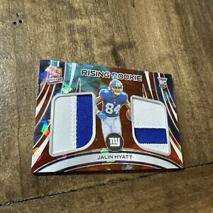 New Listing2023 Spectra Jalin Hyatt Rising Rookie Dual Color Patch W/Stitching Astral /40