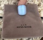 100% Authentic Alexis Bittar Opal (Blue) Lucite Block Ring