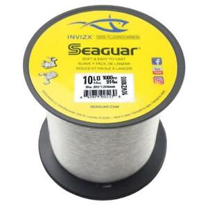 Seaguar Invizx Fluorocarbon Clear Fishing Line 1000 Yards Vz1000 Select Lb Test