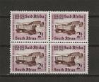 South Africa 1958 Sc# 218 German settlers century Wagon and House block 4 MNH