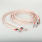 12TC 8N OCC hifi speaker single cable With CMC red copper plated Z- plug 24 wire