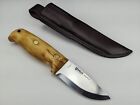 Helle Knives - Wabakimi Knife - Sleipner Steel - Norway Made + Leather Sheath