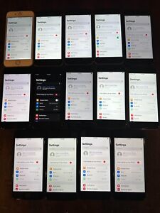 lot of 14 iPhones - 12 Unlocked, 2 Verizon