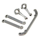 RedCat CHROME Parts STEERING ARMS For Low Rider #RER14523