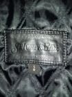 ST JOHNS BAY MENS BLACK LEATHER JACKET SIZE LARGE SOLD AS IS NO REFUNDS OR...