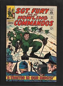Sgt. Fury and His Howling Commandos #32 (1966): Silver Age Marvel Comics! VG/FN!