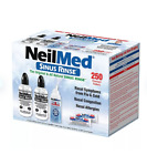 NeilMed Sinus Rinse Kit 250 Premixed Packets + 2 Bottles + NASAMIST SALINE SPRAY