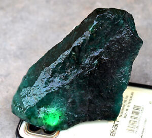 Extra Large Natural Green Emerald Uncut Rough 1928.95 Ct CERTIFIED Gemstone