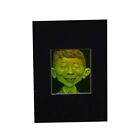 3D Madd Magazine Alfred E Newman Hologram Picture MATTED, Photopolymer Type Film