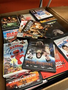 100 Wholesale lot dvd movies assorted bulk Free Shipping Video Dvds CHEAP Tested