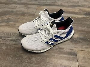 Size 9 - adidas UltraBoost 5.0 DNA White Royal Blue Speckled