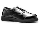 Mens Black Leather Oxford Dress Shoes High Gloss Casual Comfortable