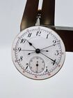 Watchmaker Rattrapante Maylan Split Chronograph Pocket Watch Movement Swiss
