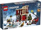 Lego Creator 10263 WINTER VILLAGE FIRE STATION City Town NEW SEALED
