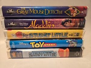New ListingVHS Lot of Disney Children's Movies-  Rare 2 Black Diamond included Tested.