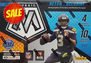 NEW 2021 Panini Mosaic Football NFL (Mega Box, Hanger, Blaster, Cello, Fanatics)