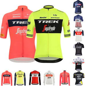 Cycling jersey men's short / long road bike jersey bike shirt TREK team MTB jersey