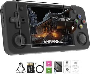 ANBERNIC New RG35XX H Double-rocker Retro Handheld Game Console 3.5 Inch Gift
