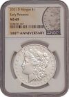 2021-D Denver Mint Morgan Silver One Dollar coin NGC MS69 Early Releases Label
