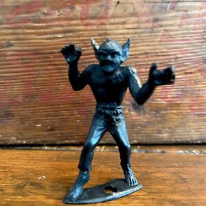 Werewolf Monster Figure Harry Scarey Vintage 1960s MPC Weird Mini Monsters Toy