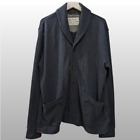 Robert Graham Men's Navy Soft Cotton Shawl Collar Button Cardigan Sweater Sz 2XL