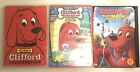 Lot Of 3 Clifford Kids Movies DVDs The Best Of Clifford Doghouse Adventures