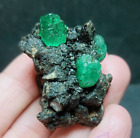 Rare Natural Emerald Rough, Emerald Raw, Loose Gemstone, For Making Pendant.
