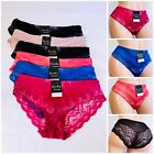6-12 Bikini cheeky Hipster Women's Lace Underwear Panty Panties Undies 6749 S-XL