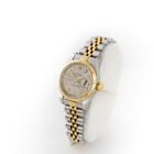 Rolex OP Datejust Ref 79173 SS/18k Silver Diamond Dial 26mm Watch #W80304-1
