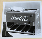 Coca Cola 1934 Westinghouse Salesman Cooler Photo In Munsey Collectibles Book