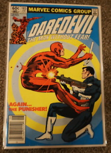 Daredevil Issue 183 6.5-7.0 Grade NEWSSTAND Variant Written By Frank Miller 1982