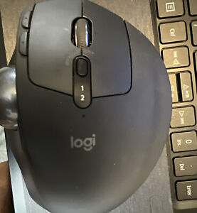 Logitech MX ERGO M-R0065 Rechargeable Ergonomic Design Wireless Trackball Mouse