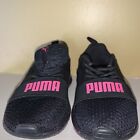 Puma Toddler Black/Red  Kids Sneakers Slip on Shoes Size 7C